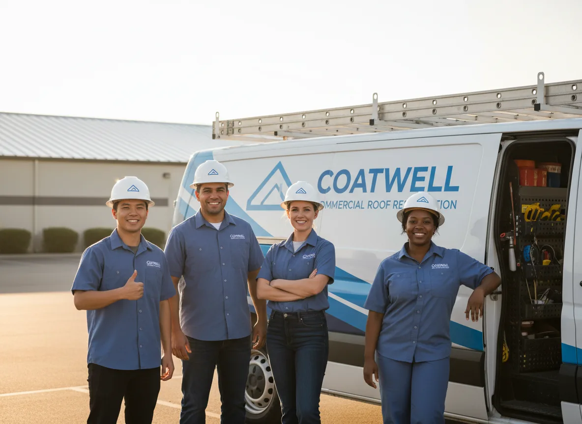 Commercial roof coating company in Westphalia, IA